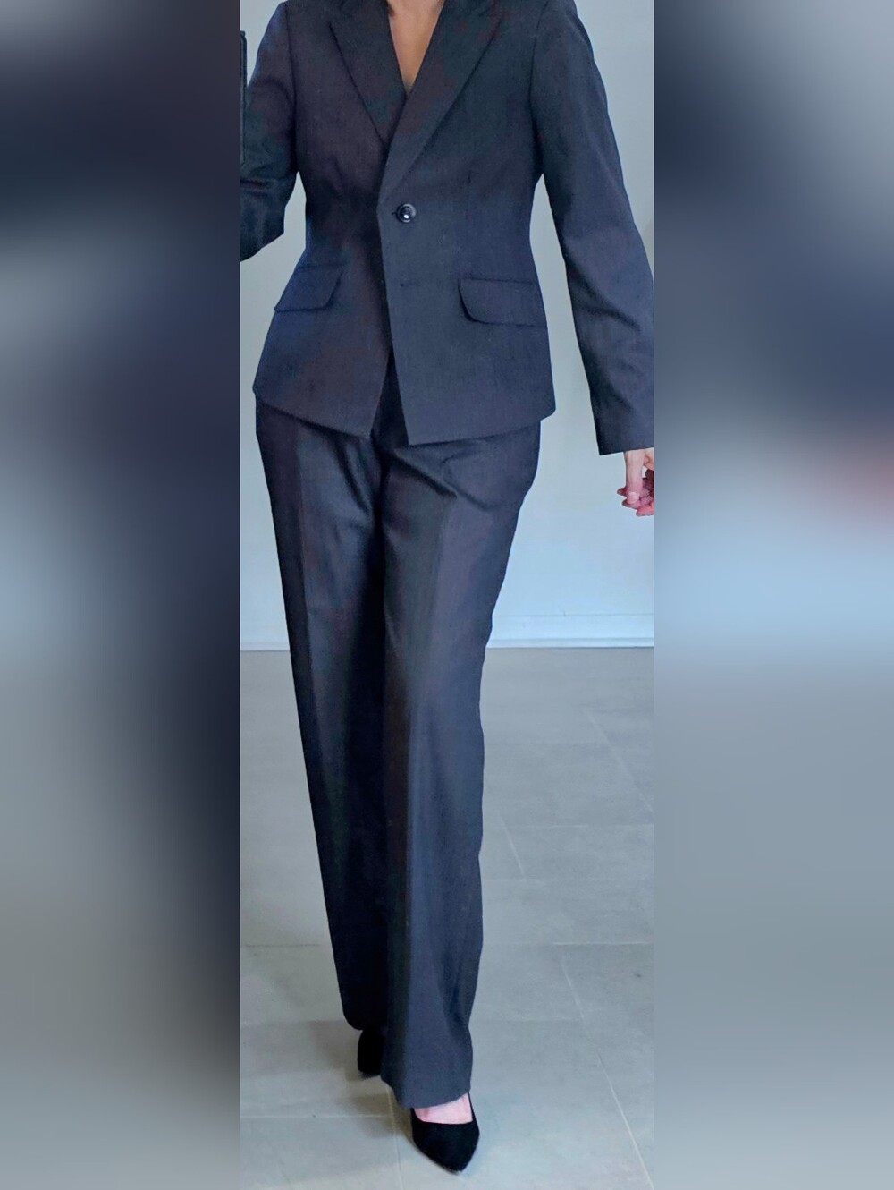 Kasper Gray Women's Blazer and Suit Pants 10